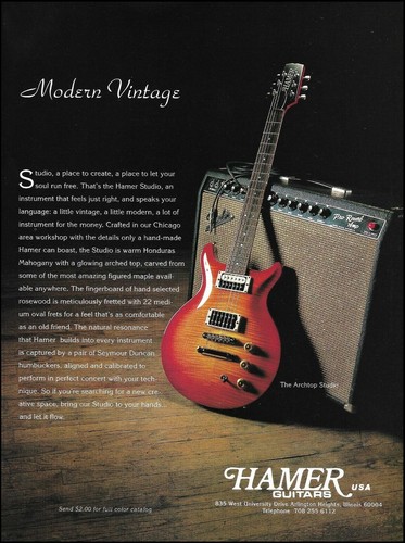 Hamer 1993 modern - 1993, vintage