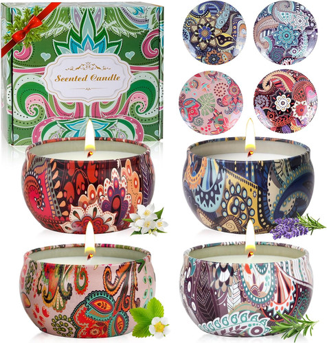 Soy candle gift set large - candle,