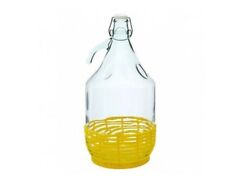 NEW 2 x Glass Demijohn 5 Litre