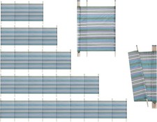 Striped Camping Windbreaker – Outdoor Privacy & Wind Protection Screen