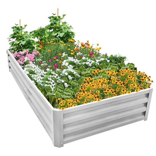 Garden metal raised vegetable - garden,