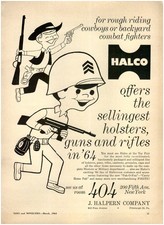 1964 PAPER AD Toy Halpern