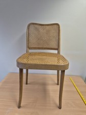 Bentwood VintageChair Cane Seat Rattan MCM I Believe Oak Or Beech Wood