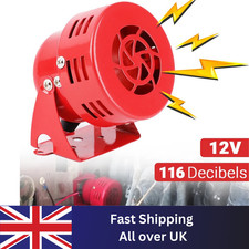 Universal 12V Motor Driven Air Raid Alarm Siren Horn Speaker for Car Motorcycle