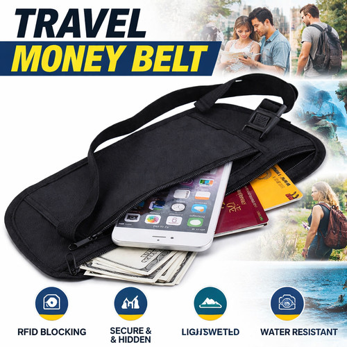 Discreet security travel waist - security,