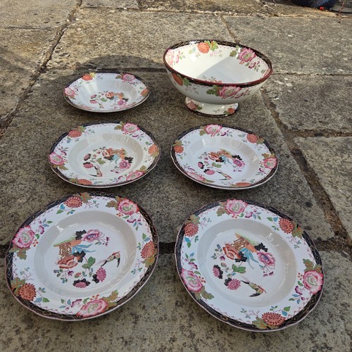 Antique china bowls - -, 5