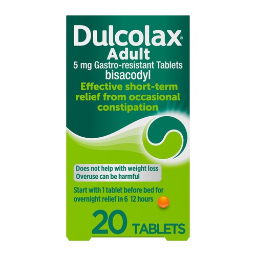 Dulcolax adult constipation - -,