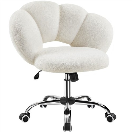 Boucle desk chair cloud shaped - desk, cloud-shaped