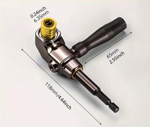Right angle drill - right,