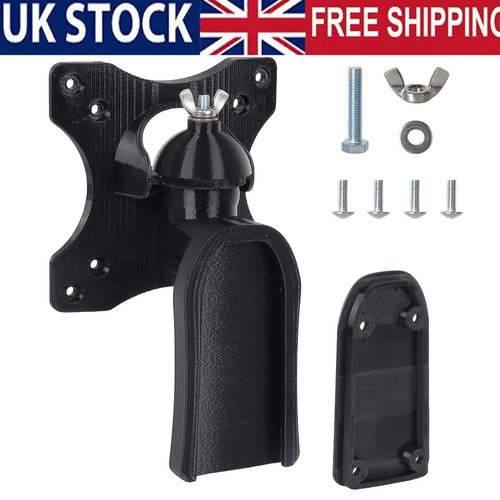 Pivoting black bracket - black, tv