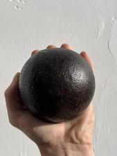 Antique Iron 17th Century English Civil War 7lb Cannonball