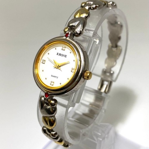 Krone wristwatch quartz white - quartz,