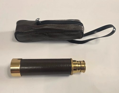 Brass telescope - brass,