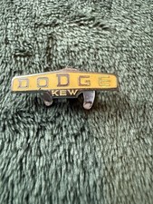 Vintage 1960s enamel DODGE KEW