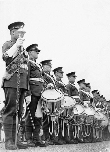 Rehearsals drum major band 2nd