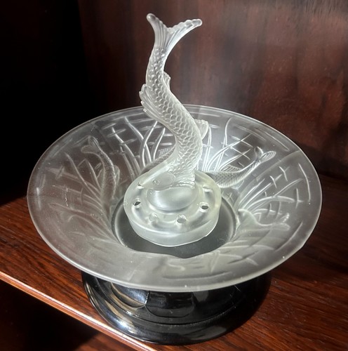 Art deco pressed clear - clear, glass