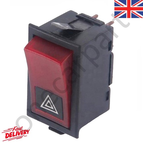 Hazard warning light switch - warning,