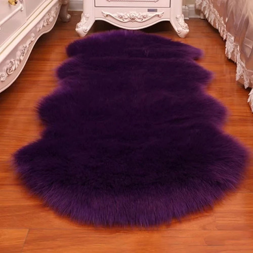 Large soft fluffy faux fur - soft,