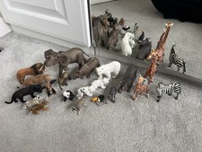 Original Schleich Safari Animal Toy Figures Bundle x 29 Job Lot