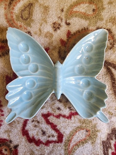 Cute sky blue vintage ceramic - cute,