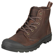 Palladium Pampa Zip Mens Casual Boots in Bison - 8 UK