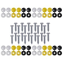 24 X Number Plate Car Fixing