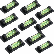 1-10pcs Tubular Magnetic Magnet Bubble Spirit Level Small Portable Mini Leveling