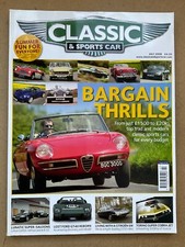 Classic & Sports Car Magazine - July 2008 - Lotus Carlton v Thema 8.32, SM