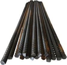 10mm Rebar 3m Lengths - Steel Reinforcing Bar - 30 Length Deal
