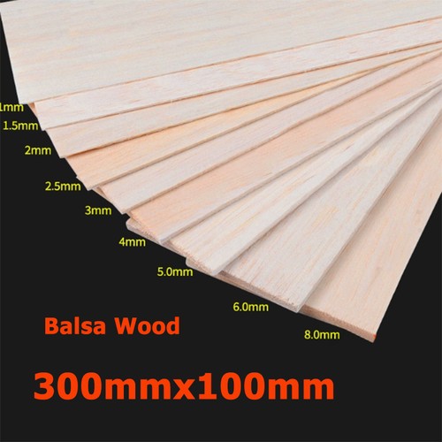 300x100mm balsa wood sheets - wood,