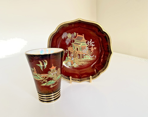 Vintage carlton ware rouge - a,