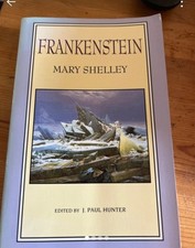 mary shelley frankenstein book A Norton Critical Edition 1996 First Edition