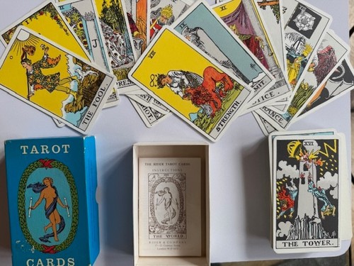 Vintage rider waite tarot - vintage,
