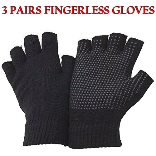 Pack mens fingerless gloves - pack,