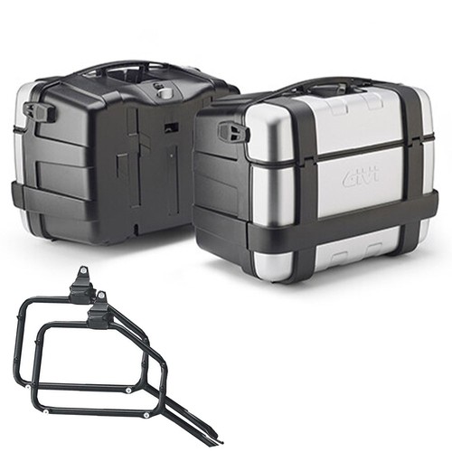 Aluminum side luggage frames - aluminum,