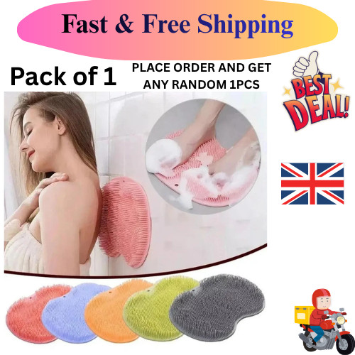 Shower foot scrubber mat back - mat,