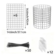 Metal Mesh Tree Trunk