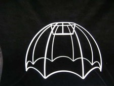 16"  REVERSE SCALLOPED RETRO