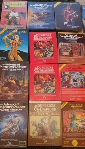 Dungeons and dragons books - dragons,