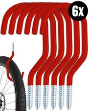 6 Pcs Garage Storage Hooks