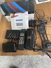 Nokia 9000 Communicator Phone /Charger & Original Box. Leather Case And Car Kit