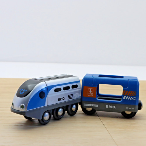 Wooden train track brio smart - track,