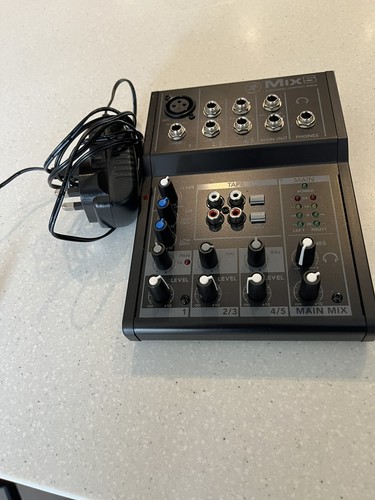 Mackie mix5 compact mixing - mackie,