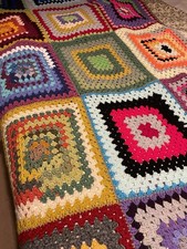 Handmade Granny square crochet