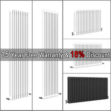 Traditional 2 3 Column Cast Iron Vintage Style Radiator Vertical Horizontal UK