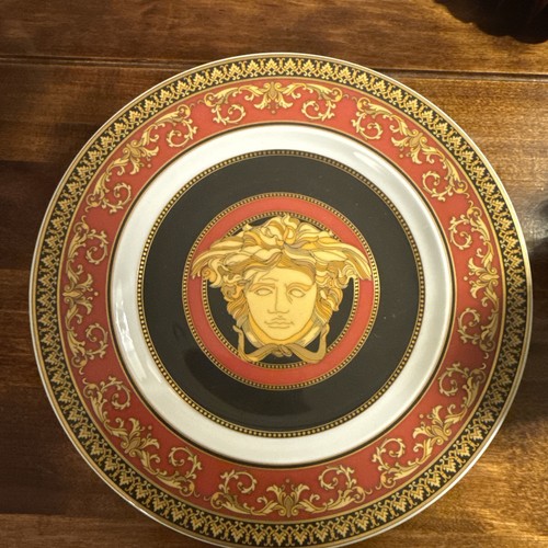 Versace rosenthal medusa red - versace,