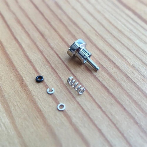Steel watch push - button, for