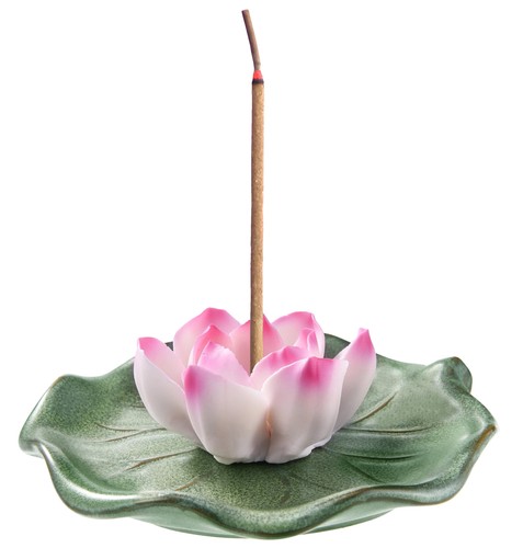 Lotus incense holder burner - holder,