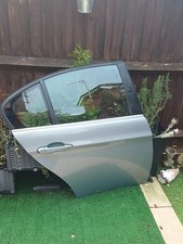 BMW E90 Pre LCI 325i 2005 Right Rear Door In Arktis Gray Metallic