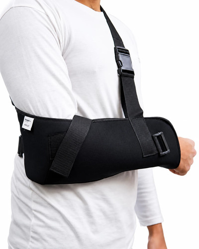 Adjustable arm fixation - arm, strap